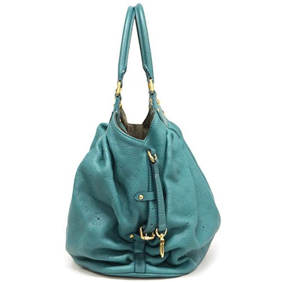 Louis Vuitton LV Mahina L Shoulder Bag Lagon Green - Picture 6 of 12